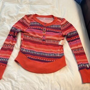FP Movement by Free People Multicolor Long Sleeve Top